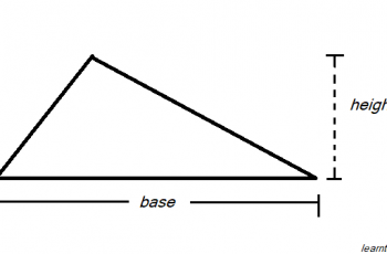 How To Calculate Area Of a Triangle