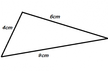 How To Calculate Area Of a Triangle Using The Length Of The 3 Sides.