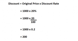 How To Calculate Discount.