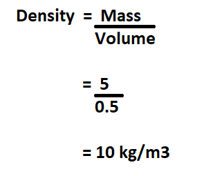 How to calculate density