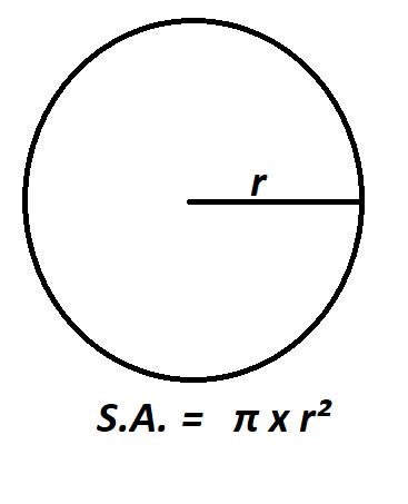 Calculate Surface Area of a Circle.