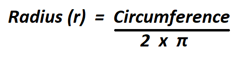 Calculate Radius from Circumference