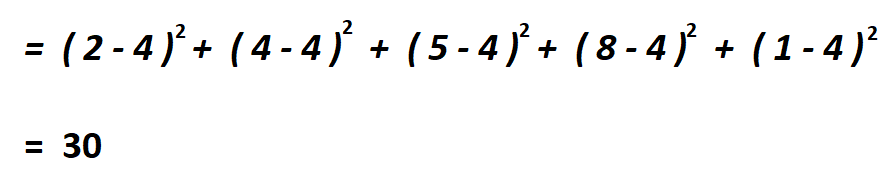 Calculate Standard Deviation.