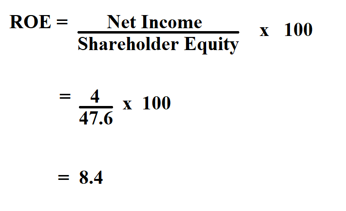 Calculate Return on Equity.