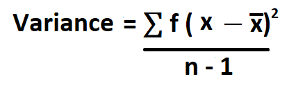 Calculate Sample Variance.