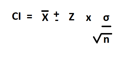 Calculate 95 Confidence Interval.