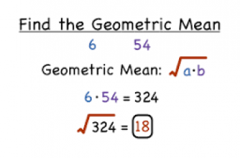 How to Calculate Geometric Mean.