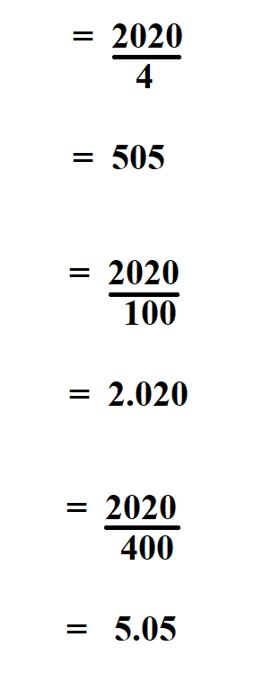 How to Calculate Leap Year.