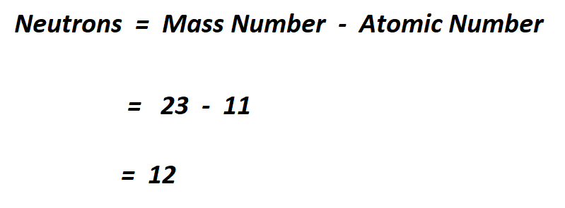 How to Calculate Neutrons.