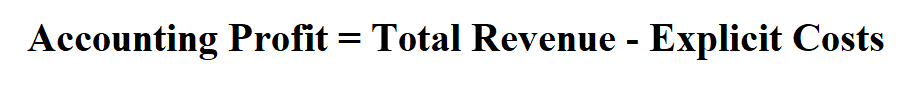  Calculate Accounting Profit.