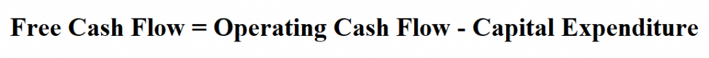  Calculate Free Cash Flow.