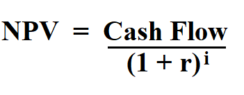 Calculate Net Present Value.