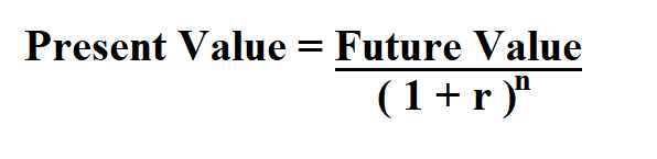 Calculate Present Value.