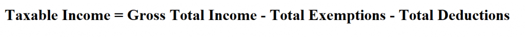 Calculate Taxable Income.