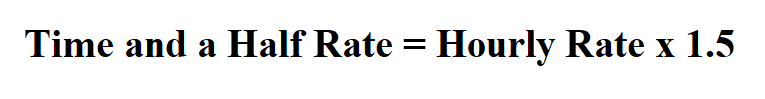 Calculate Time and a Half.