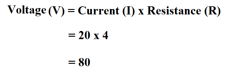 Calculate Potential Difference.