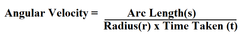  Calculate Angular Velocity.