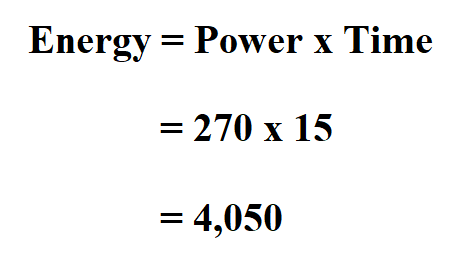 Calculate electrical Energy.