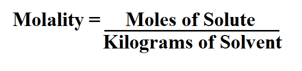 How to Calculate Molality.