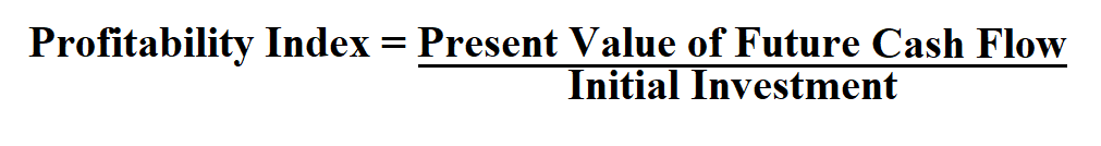 Calculate Profitability Index.