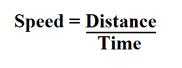 Calculate Time from Speed.