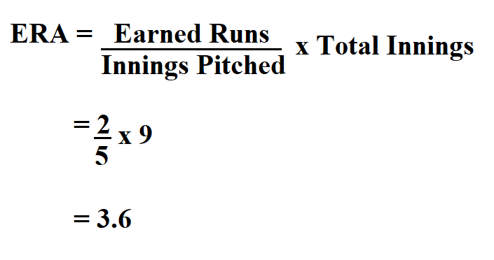  How to Calculate ERA.