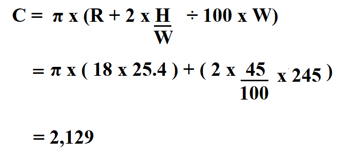  Calculate Tire Size.