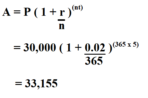 Calculate CD Interest.