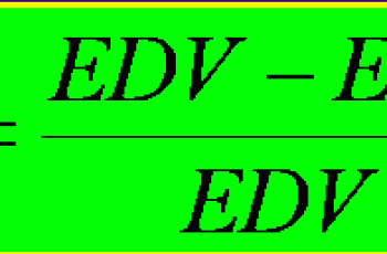 How to Calculate Ejection Fraction.