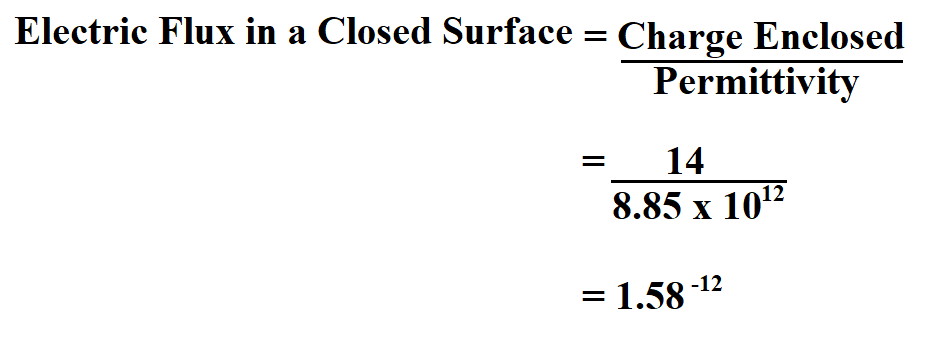  Calculate Total Electric Flux.