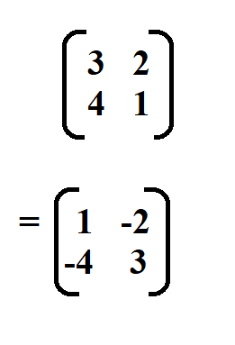  2 x 2 Matrix.