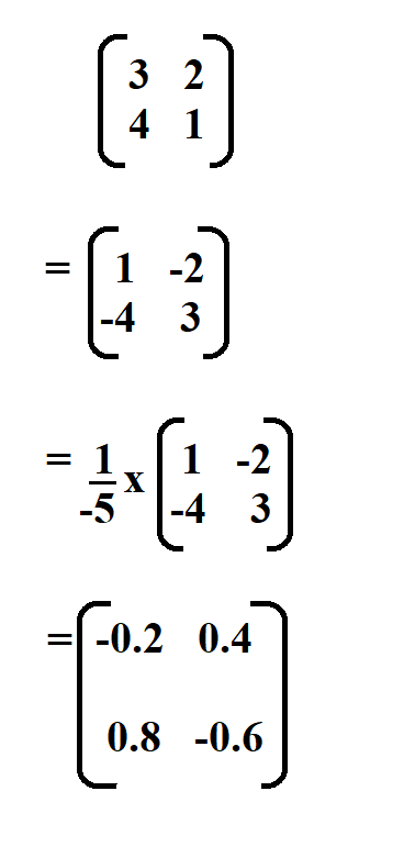 2 x 2 Matrix.