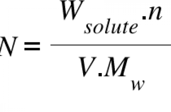 How to Calculate Normality.