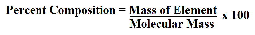  Calculate Percent Composition