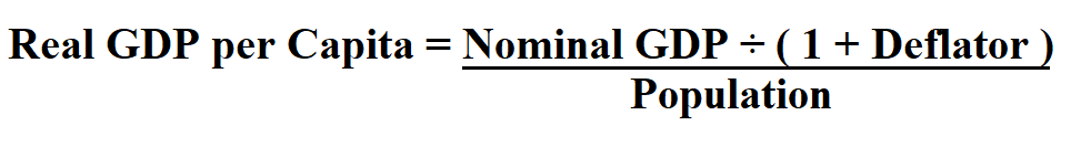  Real GDP per Capita.