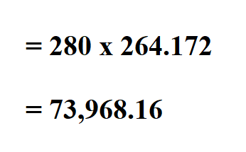 Calculate Gallons in a Pool.