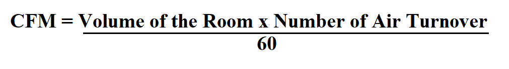 How to Calculate CFM.