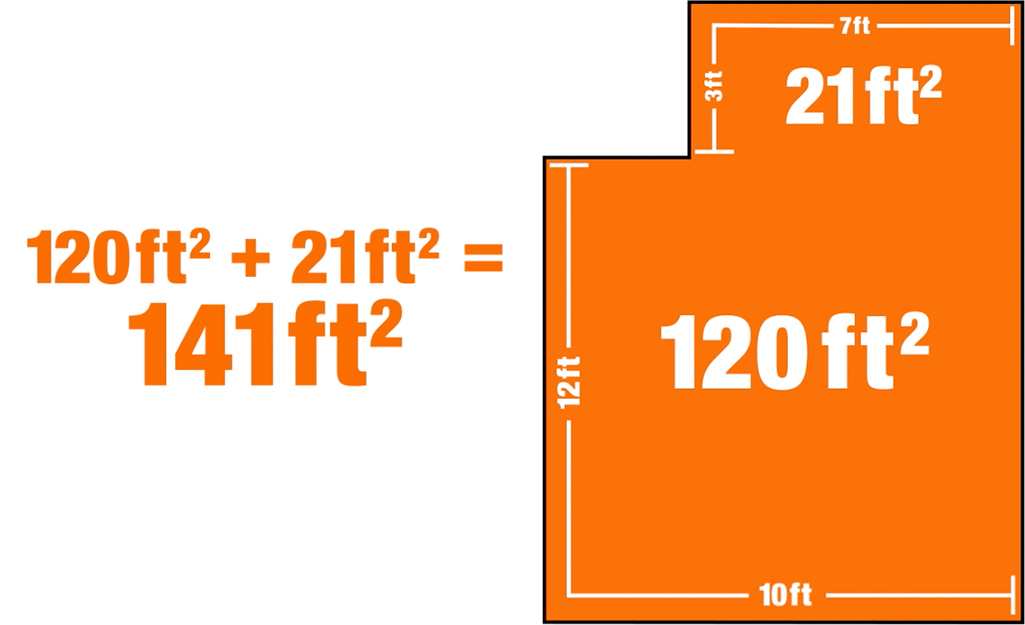 Living Room Square Footage Calculator - Square Footage Calculator | How to Calculate Square - How To Calculate The Square Footage Of A Room