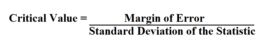 Calculate Critical Value.