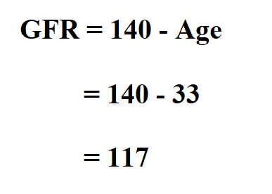 How to Calculate GFR.