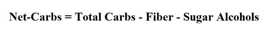 Calculate Net-Carbs.