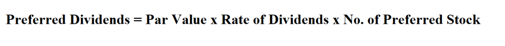 Calculate Preferred Dividends.