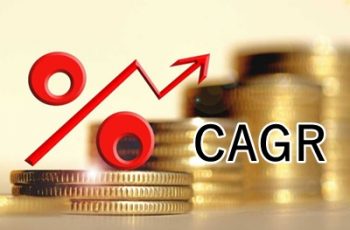 Calculate CAGR in Excel.