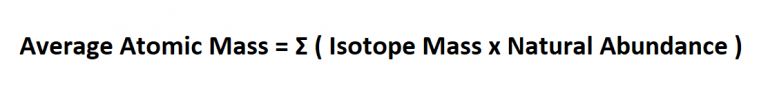 how to calculate average atomic mass of chlorine isotopes