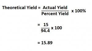 yield chemistry calculator yield chemistry calculator