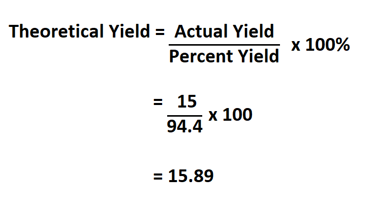  Calculate Theoretical Yield.