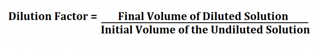 how-to-calculate-dilution-factor