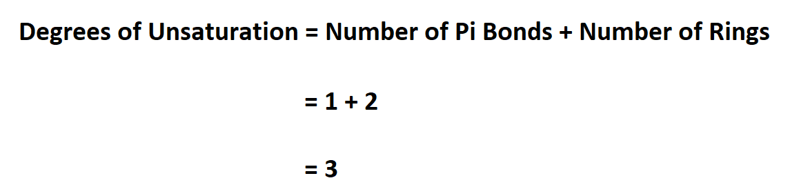 How to Calculate Degrees of Unsaturation.