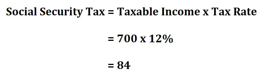 Calculate Social Security Tax.