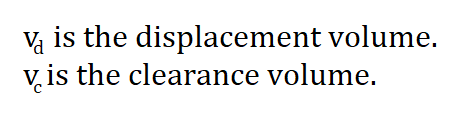 Calculate Compression Ratio.